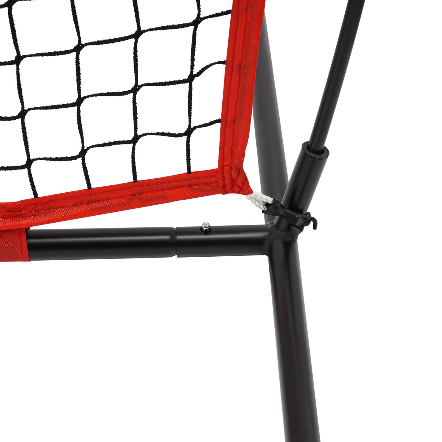 KeruRome 7 x 7ft Football Trainer Throwing Net Quarterback Training Equipment with 4 Target Pockets, Training Throwing Target Practice Football Practice Throwing Passing Accuracy Trainer