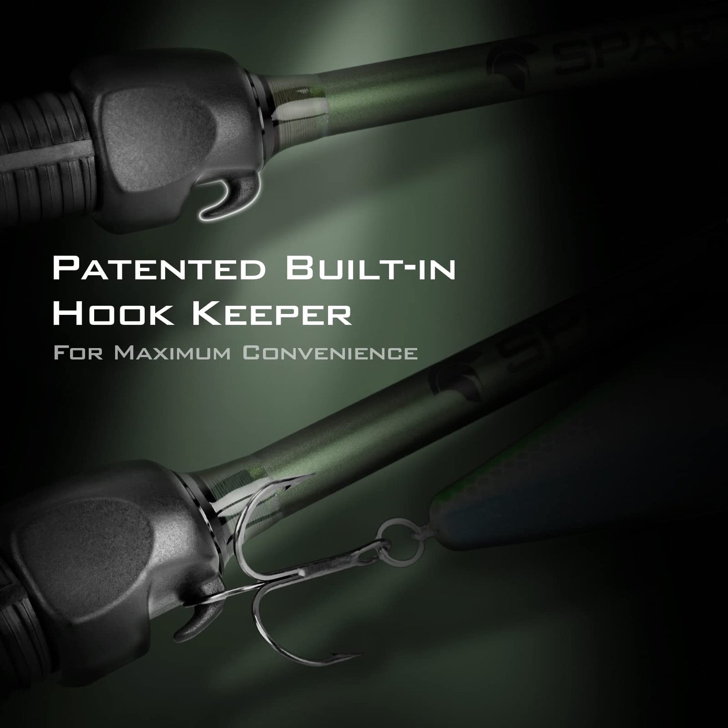 KastKing Spartacus II Twin Tip Fishing Rods, Spin - 7'0" - M Power - Fast