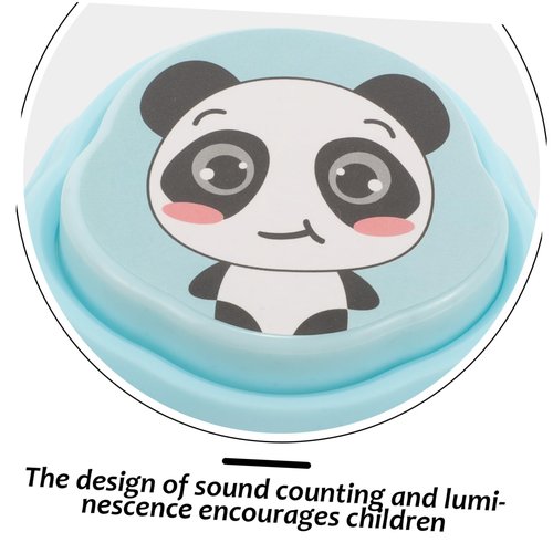 Hohopeti Boy Girl Touch High Jump Counter Jumping Training Device for Boy Girl Voice Counting Glowing Design Easy to Install Exercise Tool for Height Growth Safe Material