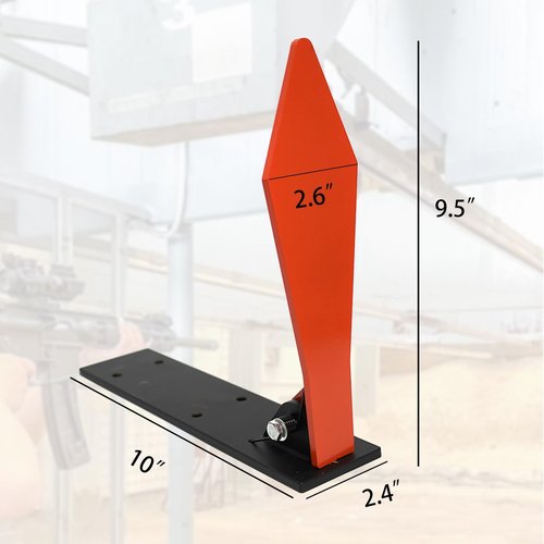 STRONCHUAN Ar500 9" Classic Popper Steel Shooting Target,Auto Reset,Steel Targets for Shooting,Ar500 Steel Targets,Steel Target,Ar500 Steeltarge,Airsoft Targets (Diamond)