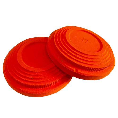 Biodegradable Clay Pigeons (96-Pack) - 108mm High-Visibility Orange Targets for Skeet & Trap Shooting, Eco-Friendly Shattering Discs