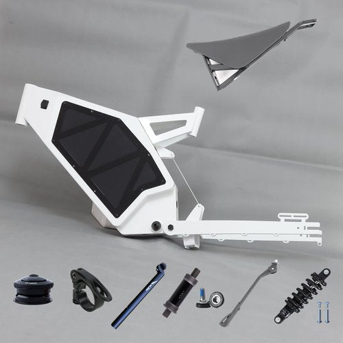 KEYU F1 Enduro ebike Frame Super Design Bicycle Strong Frame for Full Bikes Motorcycle seat Frame Enduro ebike Frame kit