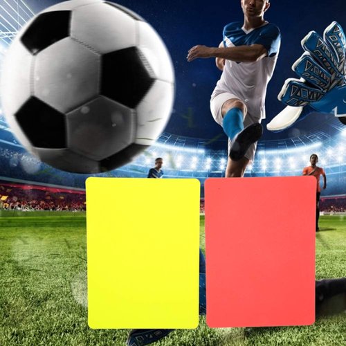 Football Referee Equipment-Red and Yellow Cards Record for Soccer Games