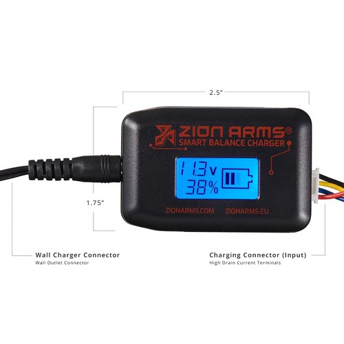 Zion Arms LCD Universal Lipo Airsoft Balancer Charger