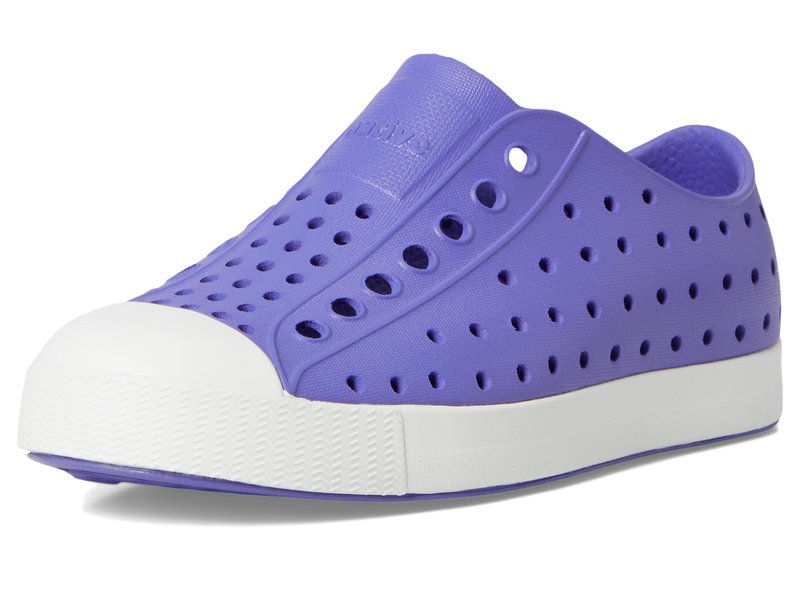 Native Shoes Unisex-Kids Jefferson Sneakers, Punk Purple/Shell White, 10 Toddler