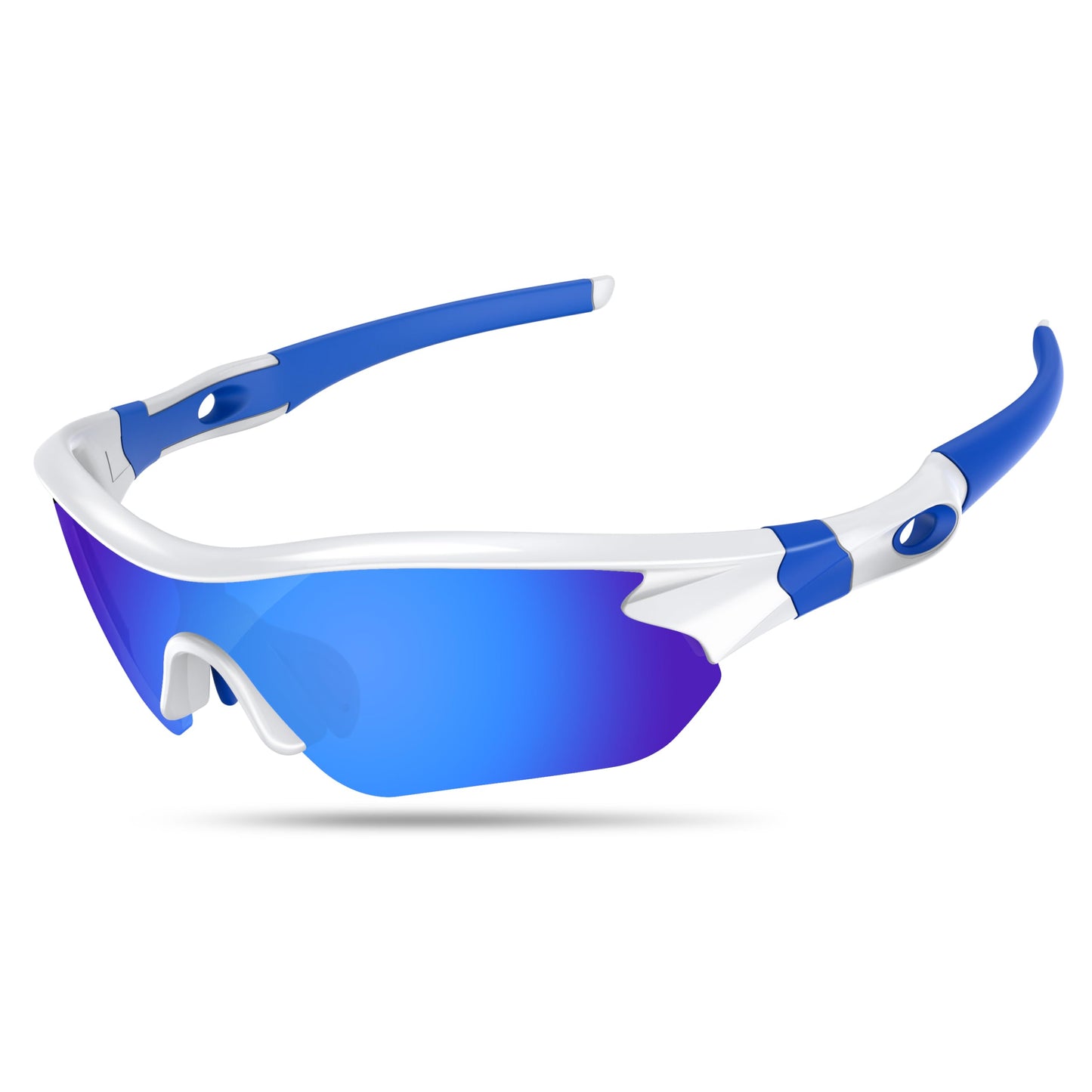 Rosemal Sunglasses Men Polarized Sports UV400 Protection TR90 Frame for Running Cycling Baseball Golf Tennis Hiking Fishing Driving