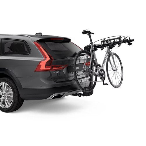 Thule Apex XT Hanging Hitch Bike Rack, Carries 4 Bikes, Perfect for Traveling with Multiple Bikes - Quick, Tool-Free Installation, Suitable for a Wide Variety of Bike Sizes and Frame Styles, Black