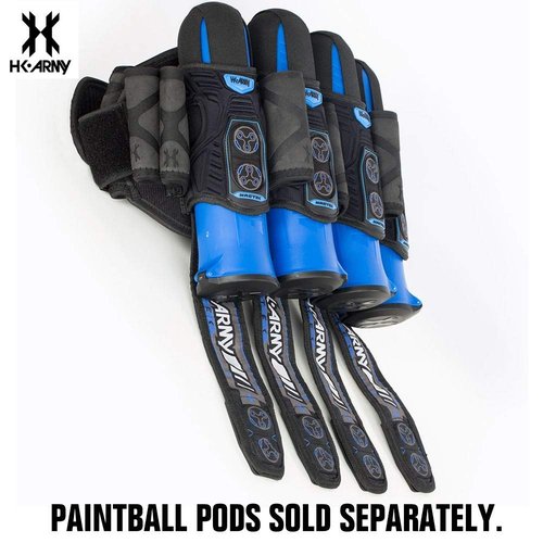 HK Army Magtek Paintball Harness Pod Pack 4+3 - Black/Blue