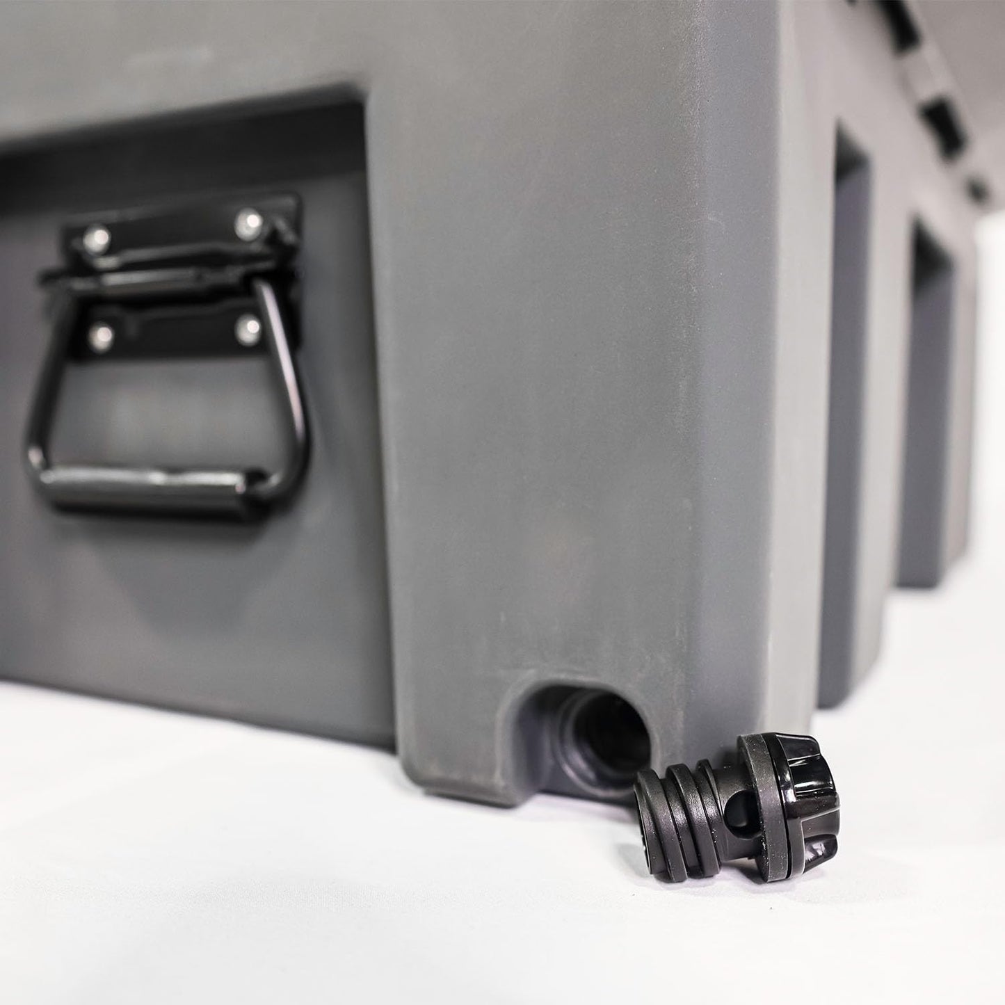 23ZERO Gray Overland Gear Box - Roof Rack Mountable, Portable, Lockable Storage Box for Camping or Recovery Gear (70 L)