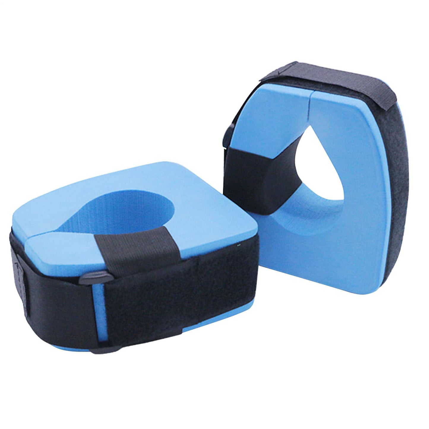 2 Pieces Float Discs Armbands, Foam Swimming Water Cuffs, Water Aerobics Float Ring - Portable Sleeves Bands for Waters Exercise Fitness Training Aquatic Sports Workout