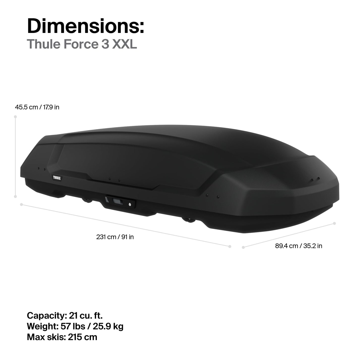 Thule Force 3 XXL US