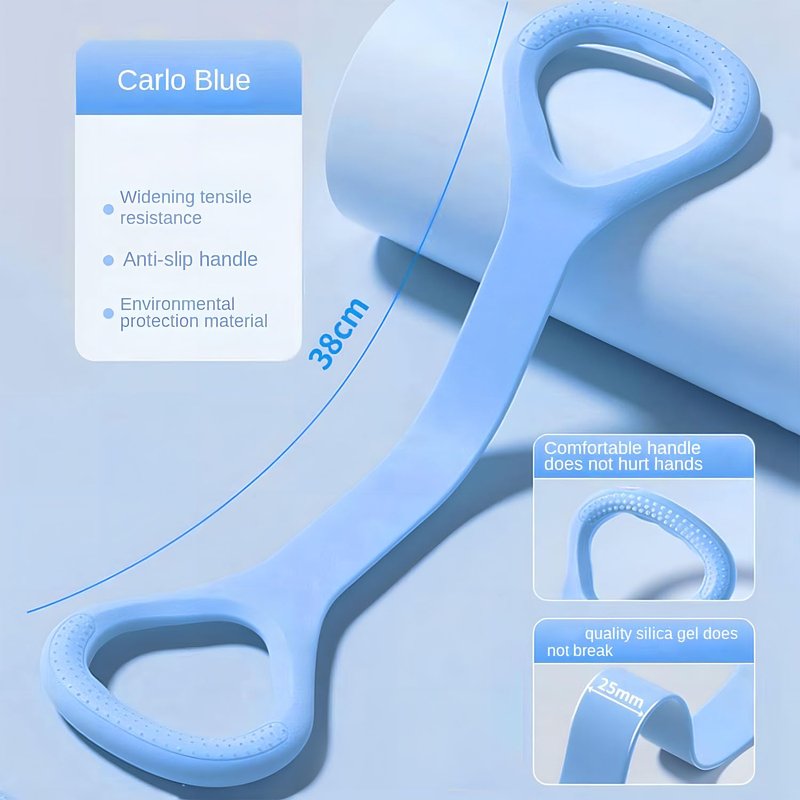 Fitness Resistance Band,Stretch Bands for Working Out Women or Men(Blue)