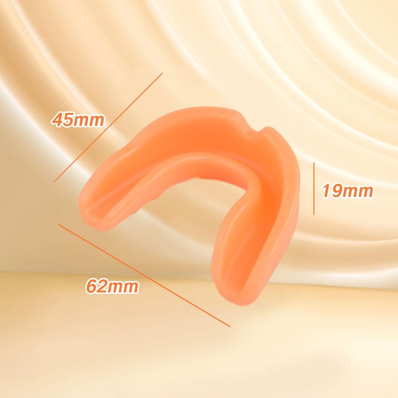 3Pcs Mouth Guard for Braces - Upper & Lower Mouth Guard for Sports - Youth & Adult Soft Mouthguard - Teeth Protection for Football, Jujitsu, Karate (Green, Yellow, Orange)