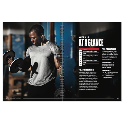 Men's Health Muscle After 40 At Home: Maximize gains using minimal equipment in this 12-week strength training plan you can do at home!