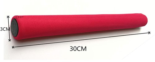 KIKEEP Track and Field Relay Batons Sticks Assorted Color Relay Running Race Batons Sticks Foam Relay Running Baton 5 Pack Track & Field Sticks