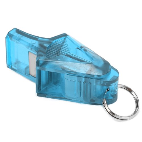 JAOCDOEN Referee Whistle Sturdy Resounding Crisp Portable Sound Whistle for Competitions and Sports (Sky Blue)