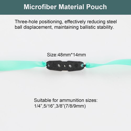 10PCS Slingshot Band Set Flat Elastic Latex, Transparent Blue Rubber for Hunting, Target Practice, and Outdoor Shooting (0.5mm)