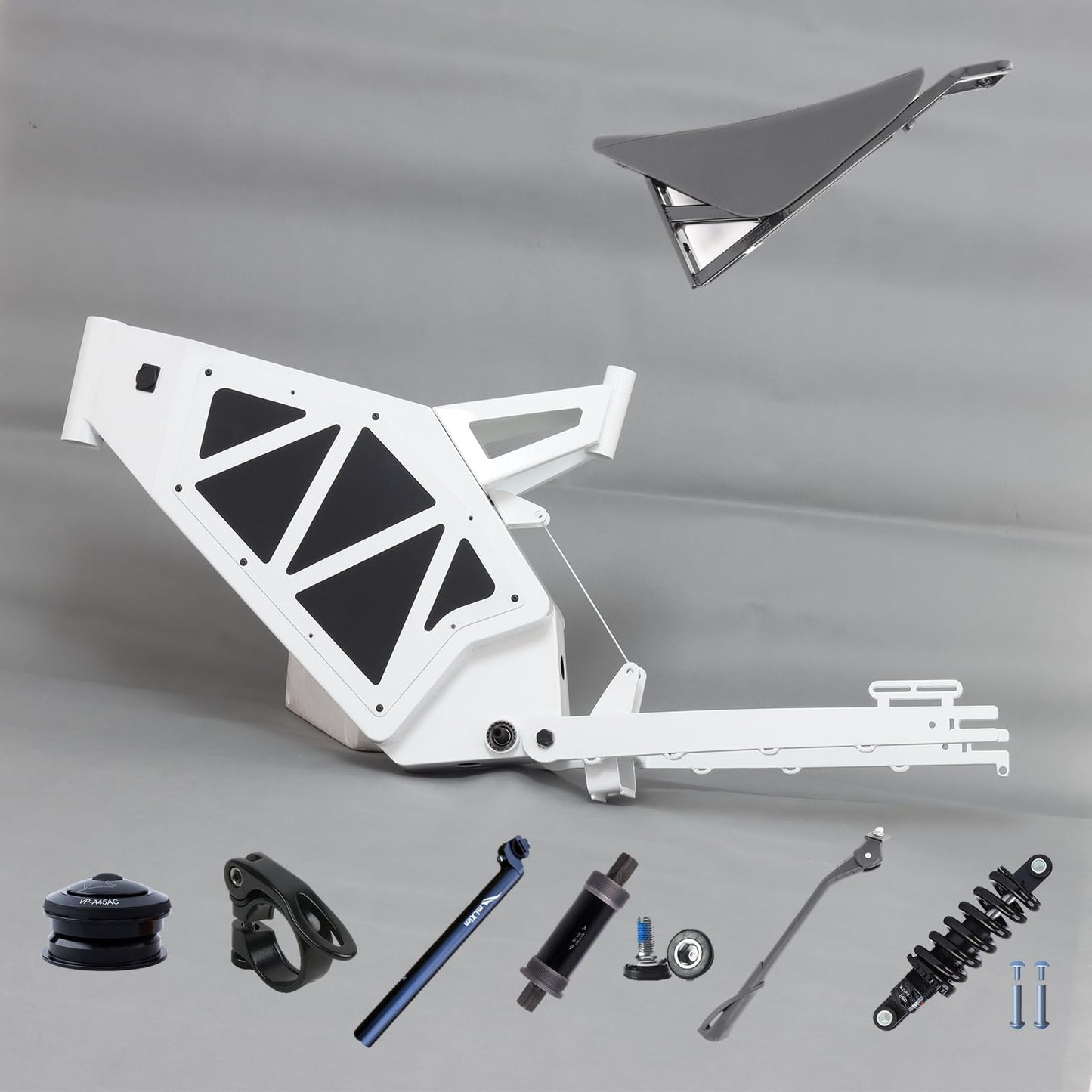 KEYU F1 Enduro ebike Frame Super Design Bicycle Strong Frame for Full Bikes Motorcycle seat Frame Enduro ebike Frame kit