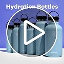 Hydro Flask 40 oz Insulated Water Bottle - Black, Wide Mouth, Leakproof