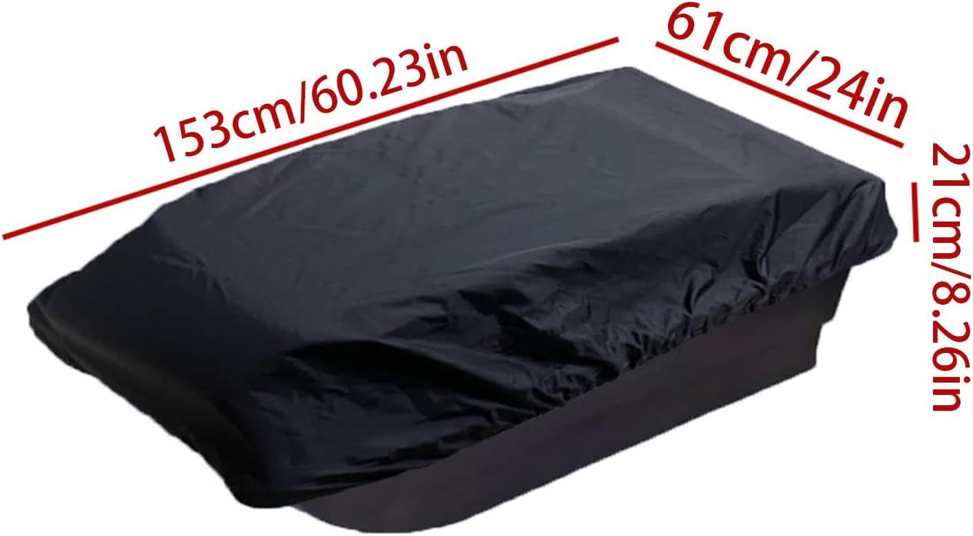 Ice Fishing Sled Travel Cover Waterproof, Oxford Cloth Ice Fishing Shelter Cover, Snow Sled Cover, Outdoor Sled Protector Cover, Protect Your Gear from Protects from Snow, Water and Mud