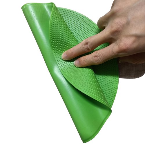 Vhxorrz Poly Spot Markers 9 inch 10 Pcs Non-Slip Floor Dots Flat Field Cones Rubber Circles for Gym for Football Soccer Basketball Speed Training Markers Dance Kids Class Room Sports Drills TPE