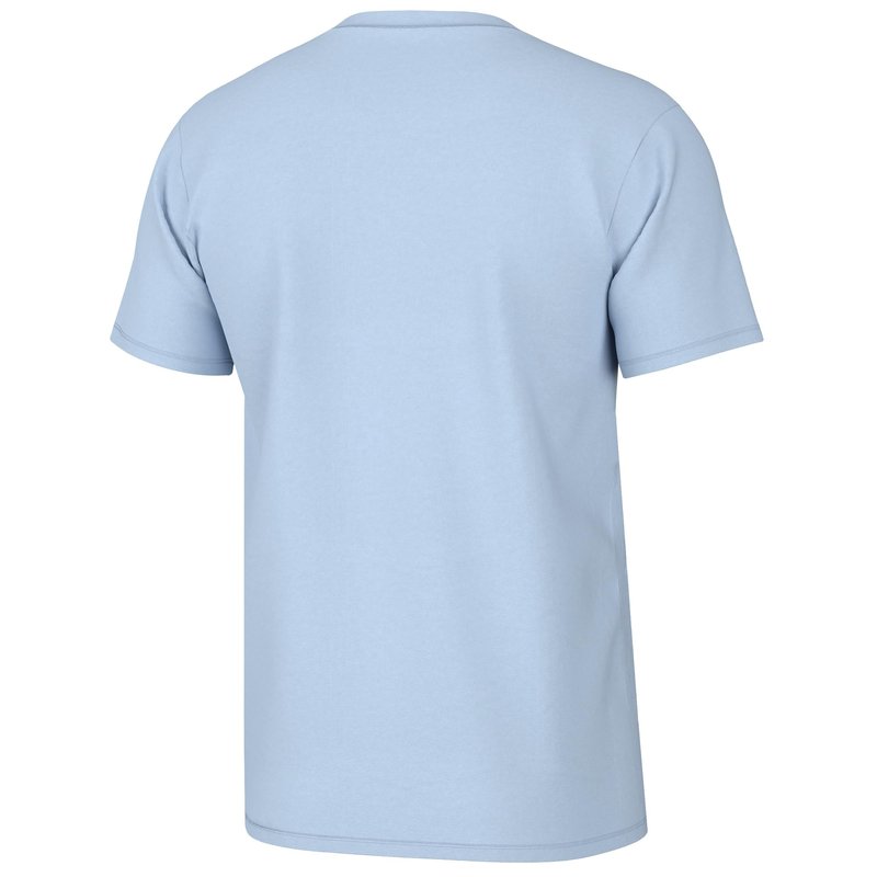 HUK Mens Fishing Graphic Tee, Performance Short Sleeve, Quick-Dry, Mahi Fill - Ice Water, X-Large