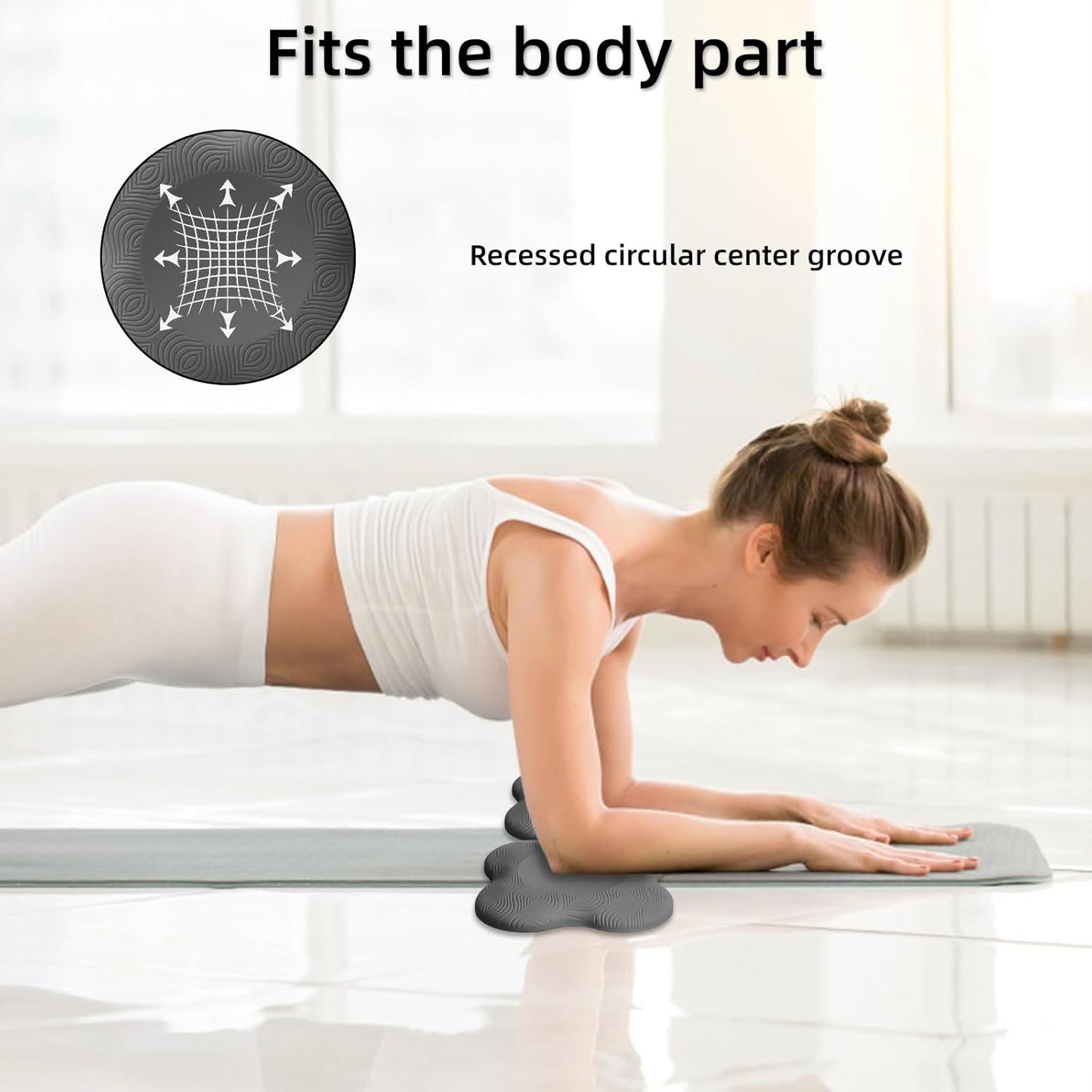 2 packs Yoga Knee Pad Cushion Extra Thick for Knees Elbows Wrist Hands Head Foam Pilates Kneeling pad Yoga Knee Cushion Thick Exercise Pads for Knees Elbows Wrist Hands Head Foam Pilates Kneeling pad,Support Foam Pads for Women and Men