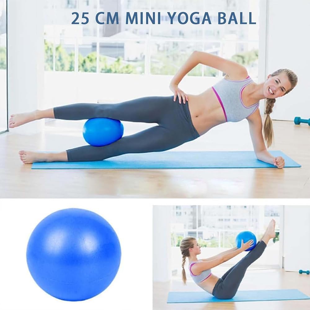 2025 Upgraded Pilates Essentials Kit for Women, 11-Piece Better Me Pilates Essentials Kit for Women, Booty Bands for Working Out Glutes, 25cm Figure 8 Resistance Band Yoga Bands (Blue)