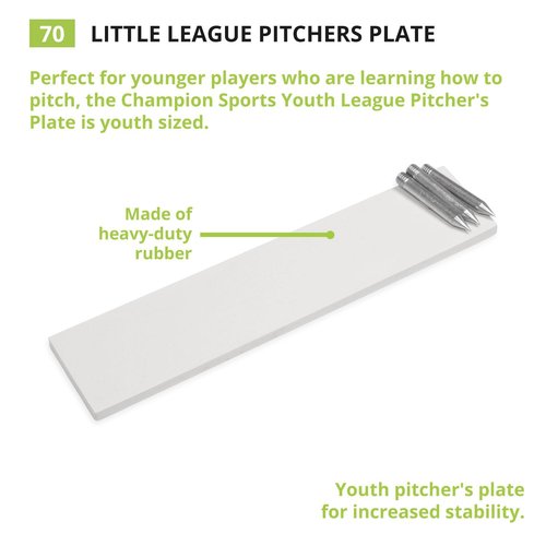 Champion Sports Youth Pitcher's Plate