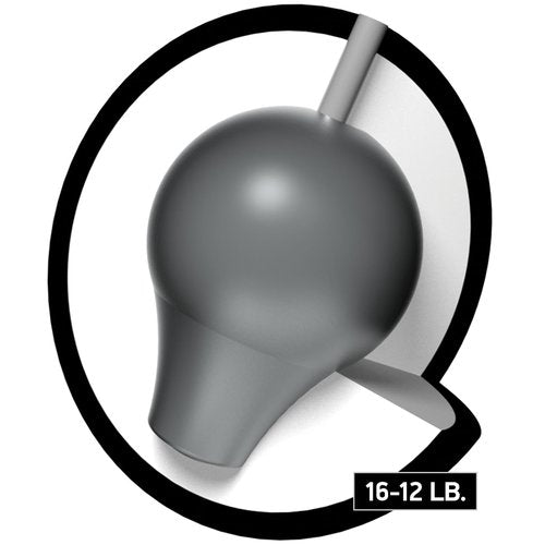 Brunswick Rhino Purple/Black Bowling Ball (10, Pounds)
