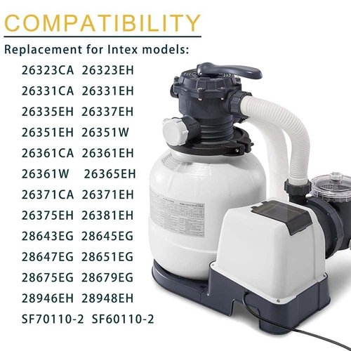 Pool Sand Filter Pump Seal, L-Shape O-Ring Gasket Fits for Intex Sand Filter Pumps Motor Repair Set & Hose Seals Replacement Part (4 Pcs 11228 + 4 Pcs 11412)