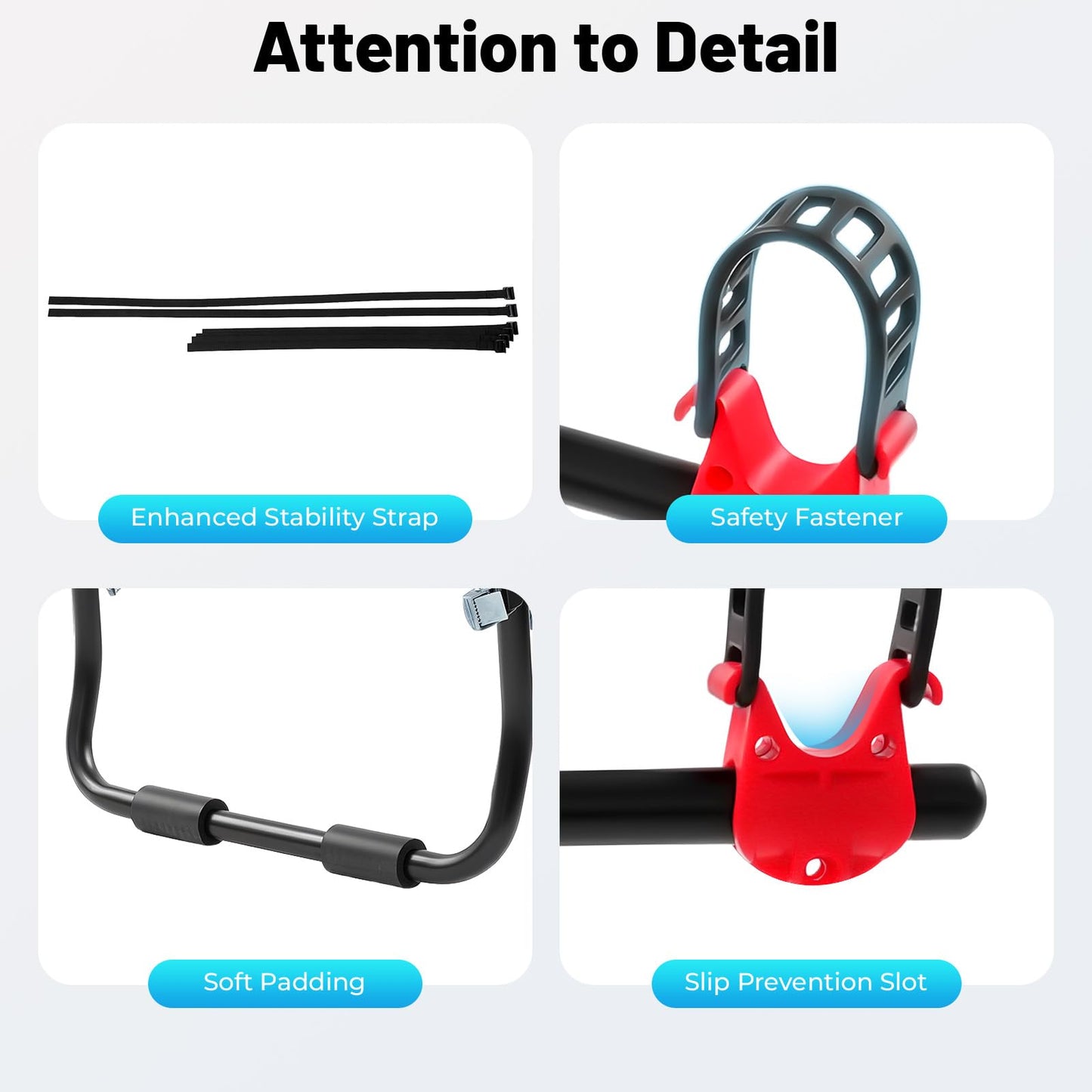 Gbonklong Car Bicycle Rack 3-Bike, 44LBS Load Capacity Vehicle Trunk Mount Bike Rack for Car Frame Foldable Bicycle Carrier Holder, Trunk Mount Rack for Most Cars SUV Sedan Hatchback Minivan