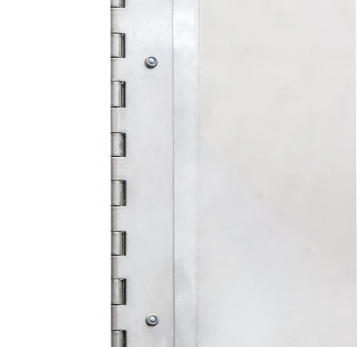 Extreme Max 3005.9059 Hinged Aluminum Trailer Door Slider Plate - 58" x 9"