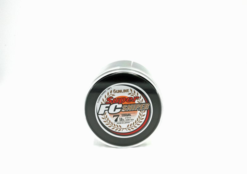 Sunline Super FC Sniper Fluorocarbon Fishing Line, 7 Pound 1200 Yards, Natural Clear