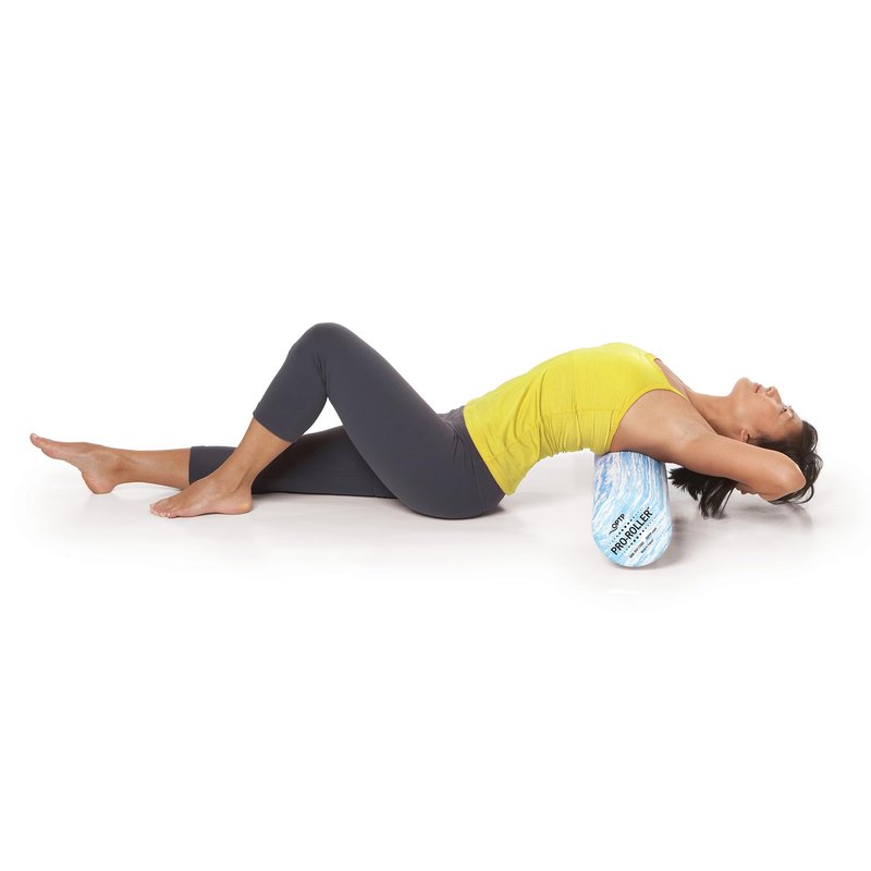 OPTP PRO-Roller Standard Density Foam Roller - Durable Roller for Back Massage, Deep Tissue Foam Roller Exercises, Stretching, Fitness, Yoga and Pilates