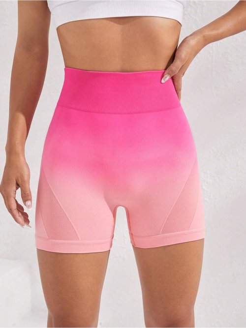 Women's Yoga Shorts Sports Cycling Pants High Waist Stretch Bottoms for Workout