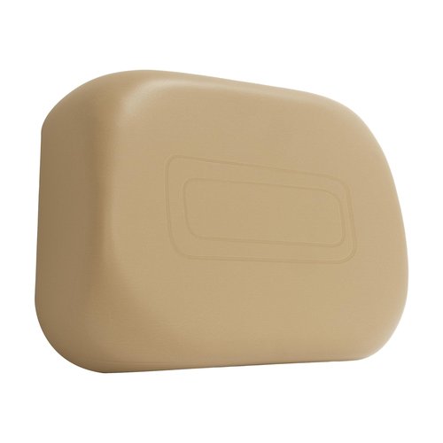 Wutist Seat Backrest Compatible with 1979-2000.5 Club Car DS Golf Cart Seat Back Assembly Buff Plastic Foam
