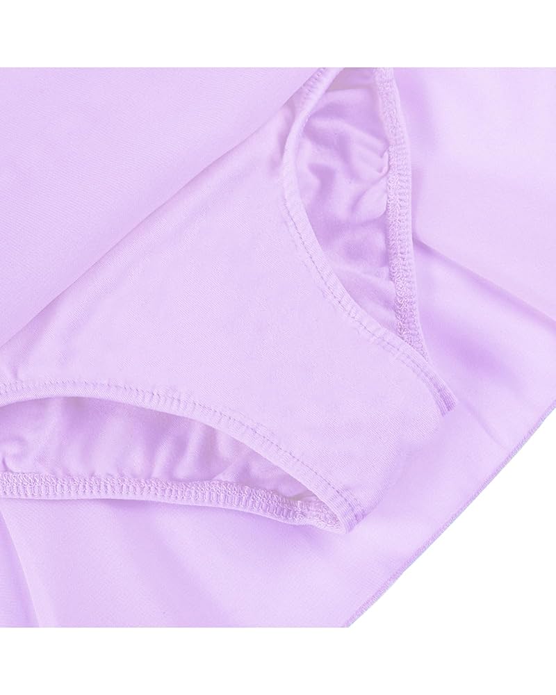 Stelle Girls Toddler Ballet Leotard Dress – Lavender Cross Back, 4-5T