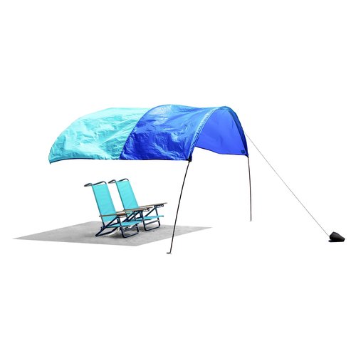 Shibumi Shade Mini® (Previous Generation) - World's Best Beach Shade, The Original Wind-Powered® Beach Canopy