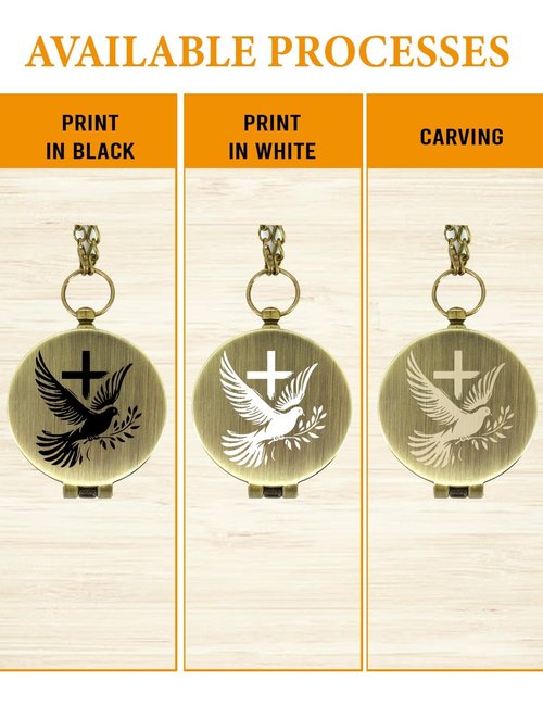 Personalized Baptism Gifts with Scripture for Boys, Engraved Baptism Compass for Confirmation, Custom Compass Baptismal Gifts for Teenage, Engraved Compass Confirmation Gifts