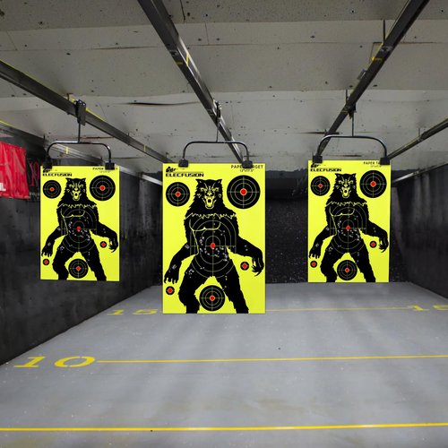 Shooting Targets, Pack 12X17.5 inch Paper Targets for Shooting Range, Suitable for Hunting (25 Pack)