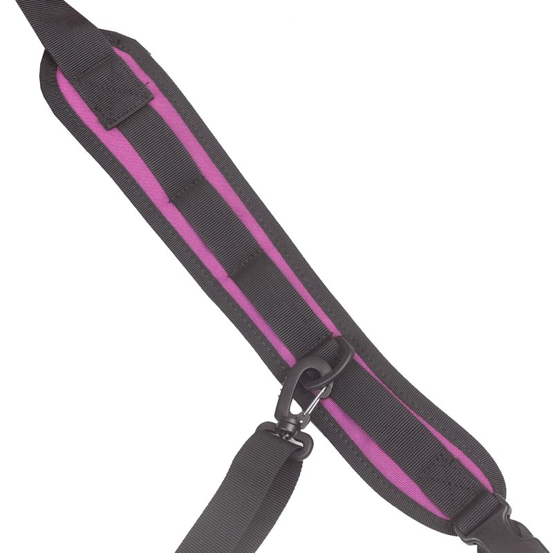 KRATARC Archery Lightweight Back Arrow Quiver Dual Use Foldable Compact Hip Arrows Bag with Molle System Hanged for Target Shooting (Pink, Hold 18~24 arrows