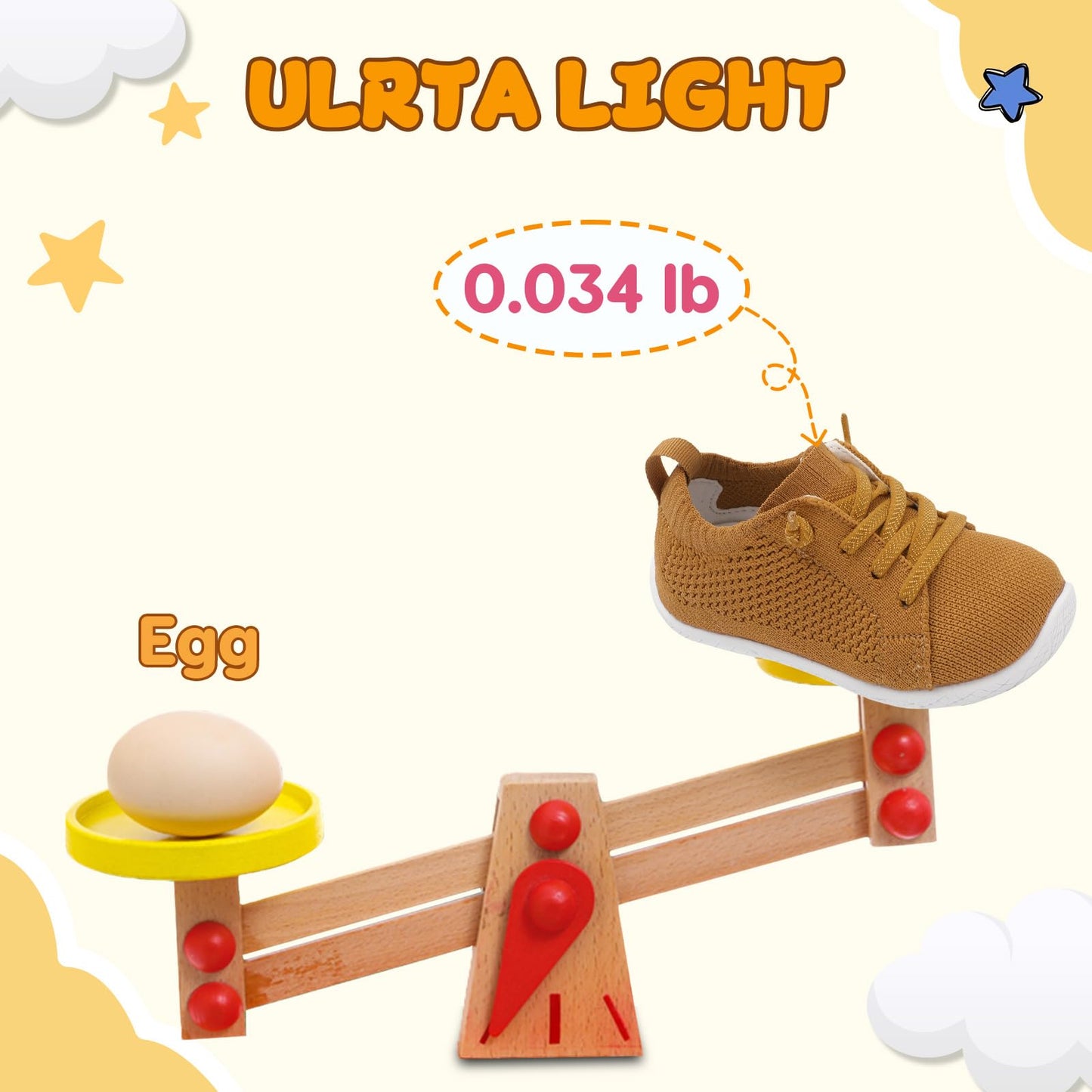 LeIsfIt Toddler Walking Shoes Boys Girls Slip-On Barefoot Shoes Kids Breathable Sneakers Non-Slip Lightweight Tennis Shoe Brown 4-5 Toddler