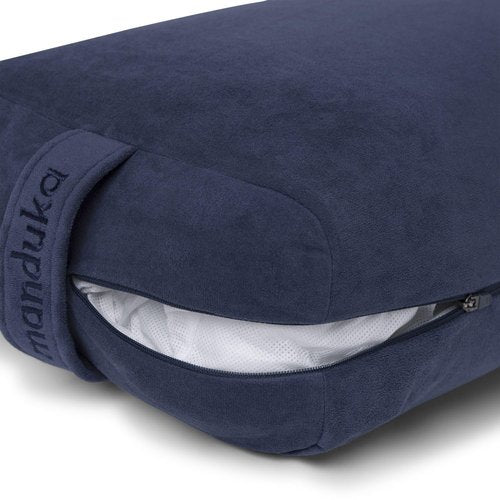 Manduka Enlight Rectangular Yoga Bolster, Midnight