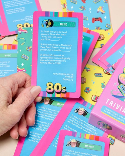 Journey of Something 80s Trivia Card Game ??Fun Adult Party Game