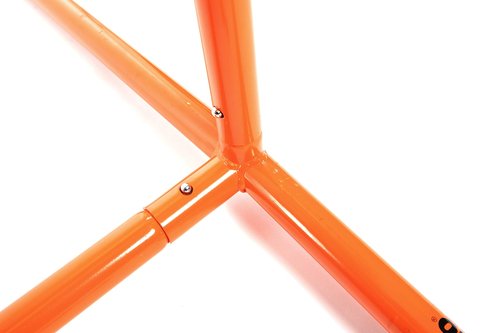 CHAMPRO Brute Heavy-Duty Steel Frame Baseball/Softball Pitcher's Z Screen Batting Cage Practice Net, 7'x 5?? ORANGE