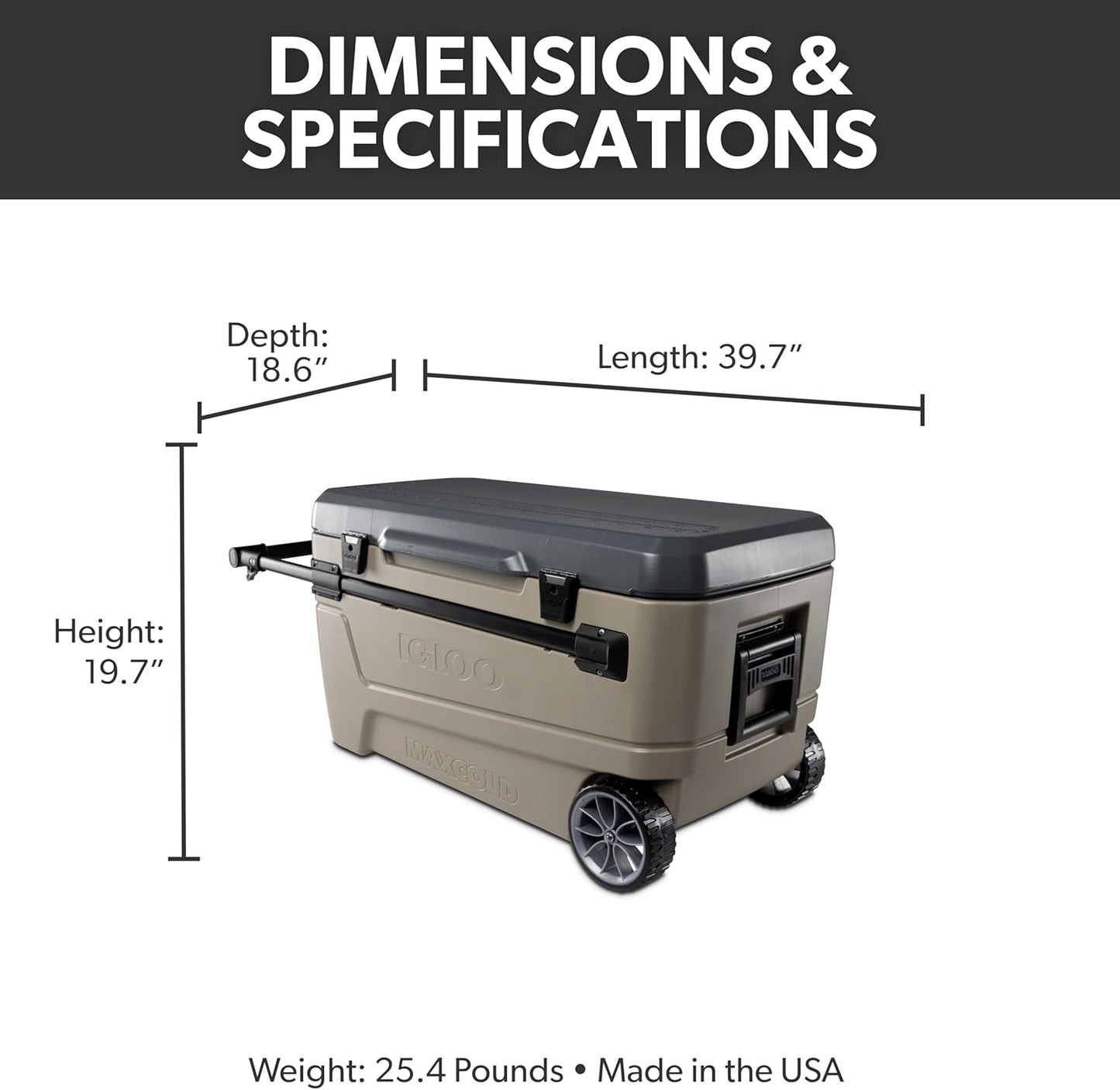 Igloo 110qt Glide Coolers