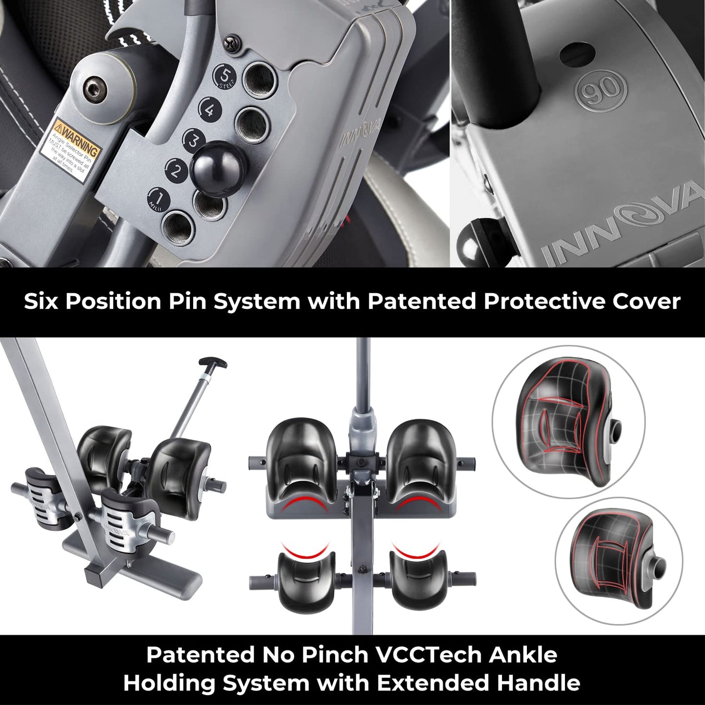 Innova ITM6000 Advanced Heat and Massage Therapeutic Inversion Table