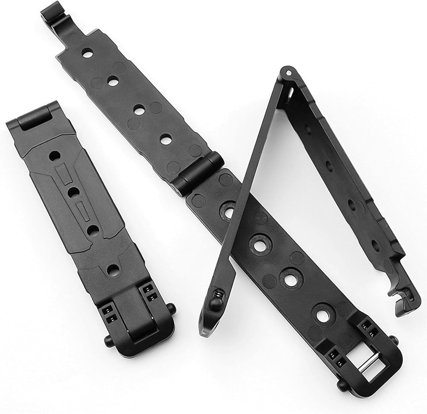 2-Pack Molle Attachment Clips Kit with Mounting Hardware - Durable Molle Straps for Vests, Backpacks, Holsters, Mag Pouches