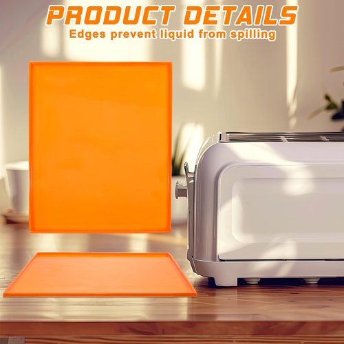 JJUNW 6 Pcs Silicone Dehydrator Trays, Non-stick Silicone Dryer Mats with with Silicones Scraper Reusable Dryer Sheet for Jerky, Fruit, Meat(12×10inch)